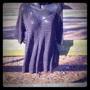 Fashion Avenue crochet blouse